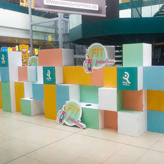 Visuele communicatie - Winkelcentrum